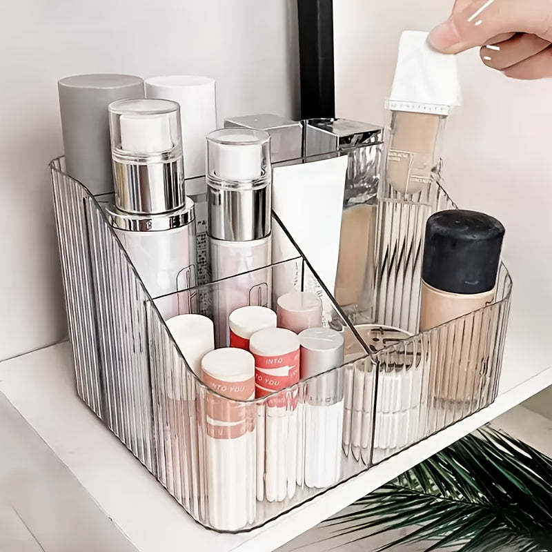 3-Compartment/4-Compartment Acrylic Transparent Cosmetic Storage Box