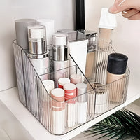 3-Compartment/4-Compartment Acrylic Transparent Cosmetic Storage Box