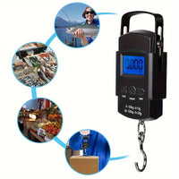 Compact Digital Luggage Scale - Portable, High-Precision