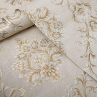 Self-Adhesive 3D Floral Wallpaper, Modern Flowery Style