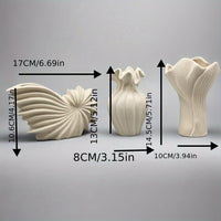 Bohemian Style Ceramic Decorative Vases Set