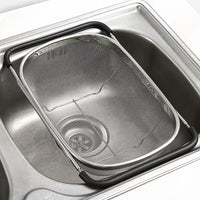 Telescopic Mesh Basket & Stainless Steel Sink Drain