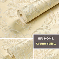 Luxury 3D Textured Self-Adhesive Vinyl Wallpaper