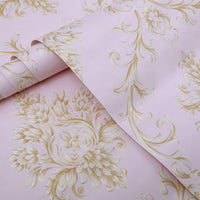 Self-Adhesive 3D Floral Wallpaper, Modern Flowery Style