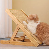 Sturdy Sisal Cat Scratcher - Mess-Free, Sofa-Safe Design