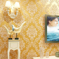 Non-Self-Adhesive 3d Embossed Non-woven Wallpape