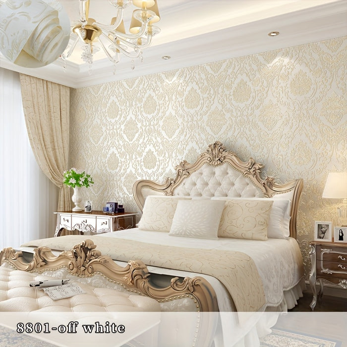 Elegant Floral Self-Adhesive Wallpaper