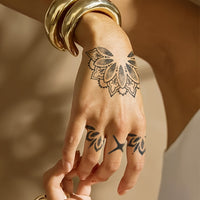 Herbal Temporary Tattoo Stickers