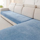 Modern Chenille Sofa Protection Pad 2pc Set – Pet Friendly, Non-Slip, Scratch Resistant – Machine Washable Polyester Sofa Covers for Armchair, Loveseat, 3-Seater, 4-Seater and Sectional Sofas