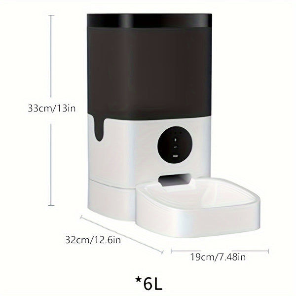 Automatic Feeder for Medium to Large Dogs - 6L