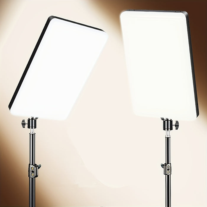 "10"" Flat Panel Light With 1.1m Stand Adjustable Triangle Stand"