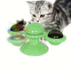 Fun Rotating Cat Toy, Windmill Turntable Design, Cat Teaser