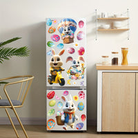 Happy Easter Window Clings - 9 Sheets /75pcs