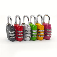 A 3-digit Combination Lock For Luggage, Gym Lockers, Cabinets