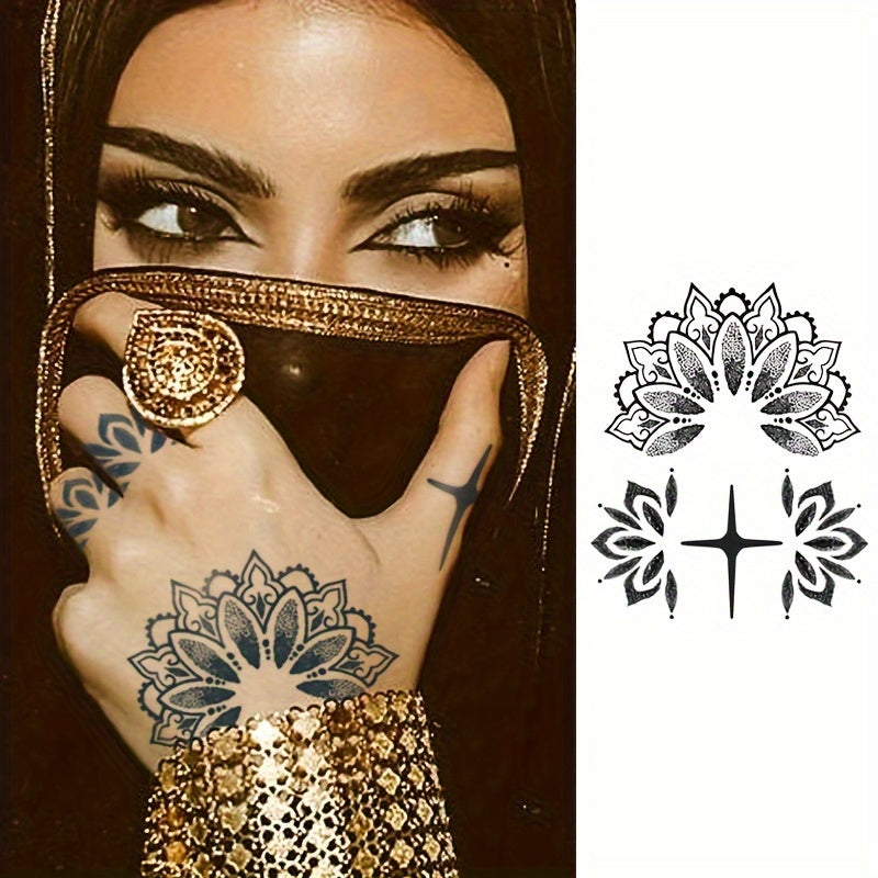 Herbal Temporary Tattoo Stickers