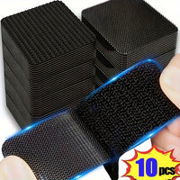 Invisible Fixing Stickers For Car Floor Mats, High Viscosity Snap Fasteners - 10 Pcs