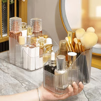 3-Compartment/4-Compartment Acrylic Transparent Cosmetic Storage Box