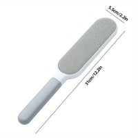 Reusable Lint Brush, Double-sided Pet Hair Removal Brush