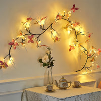 Flexible LED Willow Vine & Butterfly Tree Light - 129.84cm