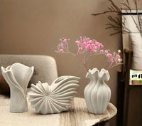 Bohemian Style Ceramic Decorative Vases Set