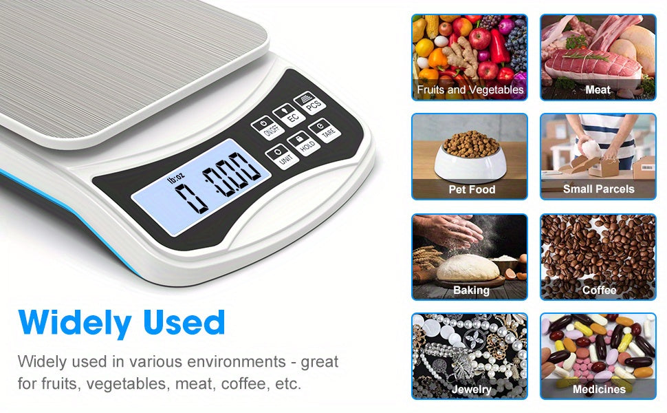 Food Kitchen Scale, 5000g X 0.1g Digital Scale