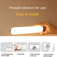 1/2 Modern LED Vanity Light, Makeup Mirror Lamp with Touch Control 3000K-6000K, USB Rechargeable, Magnetic Rotating Design for Dressing Table Mirrors, ≤36V, 1200mAh Battery