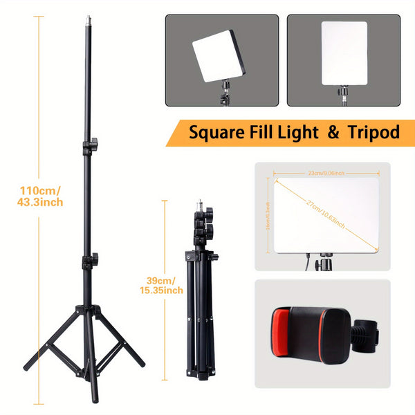 Photographic Light Assembly, 10 inch Square Fill Light