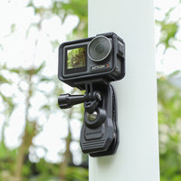 Swivel Backpack Clip Magnetic Action Camera Mount - 360 Degree Rotation