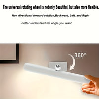 1/2 Modern LED Vanity Light, Makeup Mirror Lamp with Touch Control 3000K-6000K, USB Rechargeable, Magnetic Rotating Design for Dressing Table Mirrors, ≤36V, 1200mAh Battery