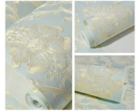 Self-Adhesive 3D Embossed Texturizing Style Wallpaper