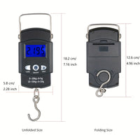 Compact Digital Luggage Scale - Portable, High-Precision