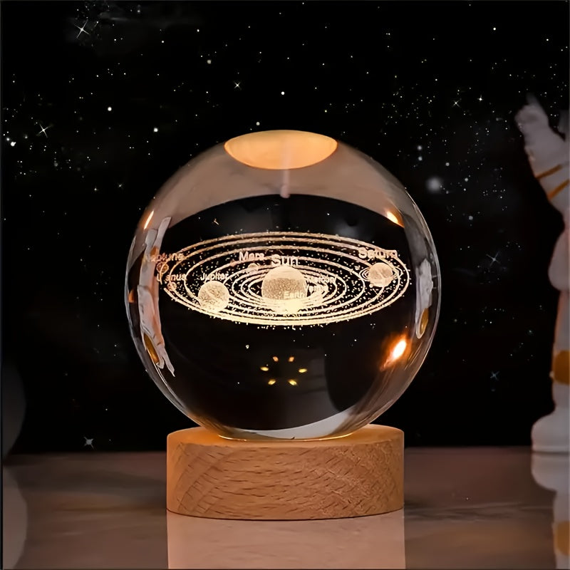 Solar System Crystal Ball,Perfect Space Themed Decor