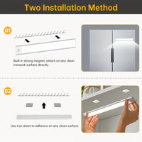 A Rechargeable Human Body Induction Cabinet Light