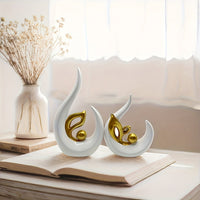 Two Piece Set - Nordic Creative Bookend Bookcase Ornaments