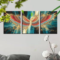 Angelic Wings Framed Canvas Wall Art Set - 3pcs