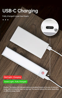 A Rechargeable Human Body Induction Cabinet Light