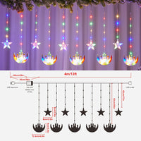 Orlite Star Curtain Lights - Outdoor Garden Decor