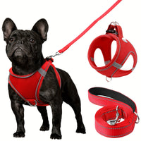 Joytale Reflective Dog Harness and Leash Set