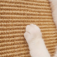 Sturdy Sisal Cat Scratcher - Mess-Free, Sofa-Safe Design