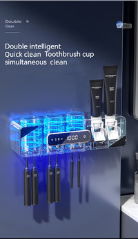 Intelligent UV Toothbrush Sanitizer Holde