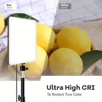"10"" Flat Panel Light With 1.1m Stand Adjustable Triangle Stand"