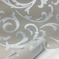 Classic European 3D Stereoscopic Relief Non-woven Wallpaper