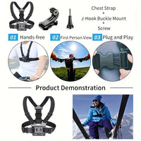 Sports Camera Accessory Kit For GoPro - Action Camera Accessories