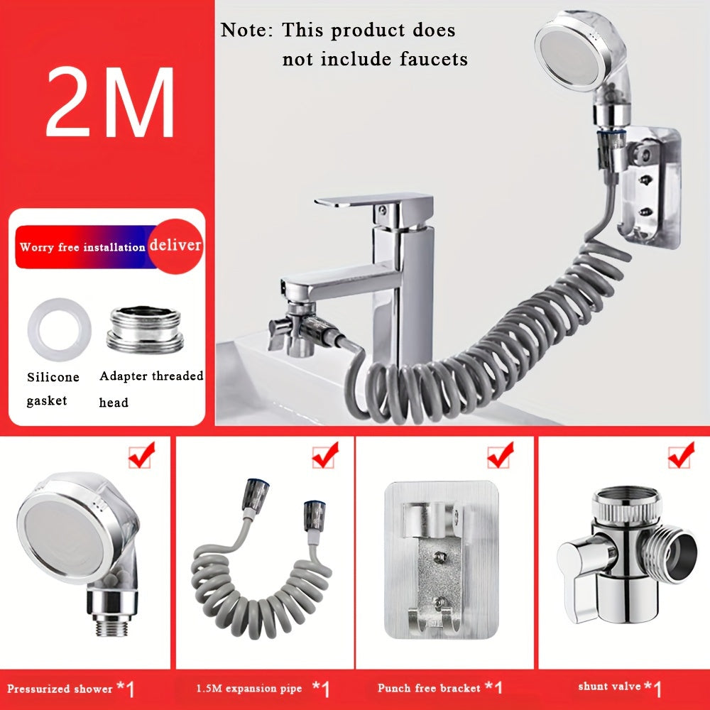 Handheld Faucet Diverter Valve, Shower Head For Home