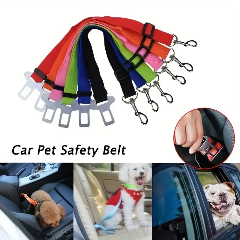 Car Pet Dog Cat Adjustable Vehicle Safety Seatbelt