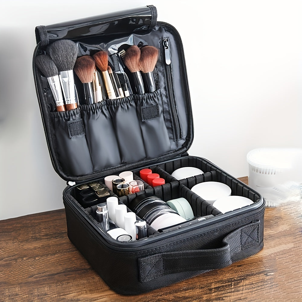 Travel Makeup Train Case Professional Large Capacity Cosmetic Case