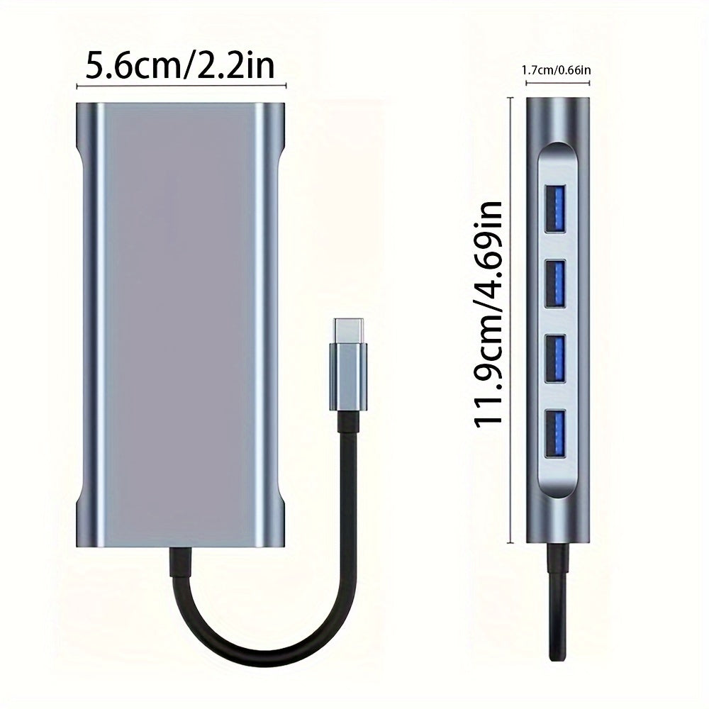 A Versatile Type-C USB-C Expansion Dock - 11-in-1