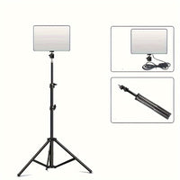 "10"" Flat Panel Light With 1.1m Stand Adjustable Triangle Stand"