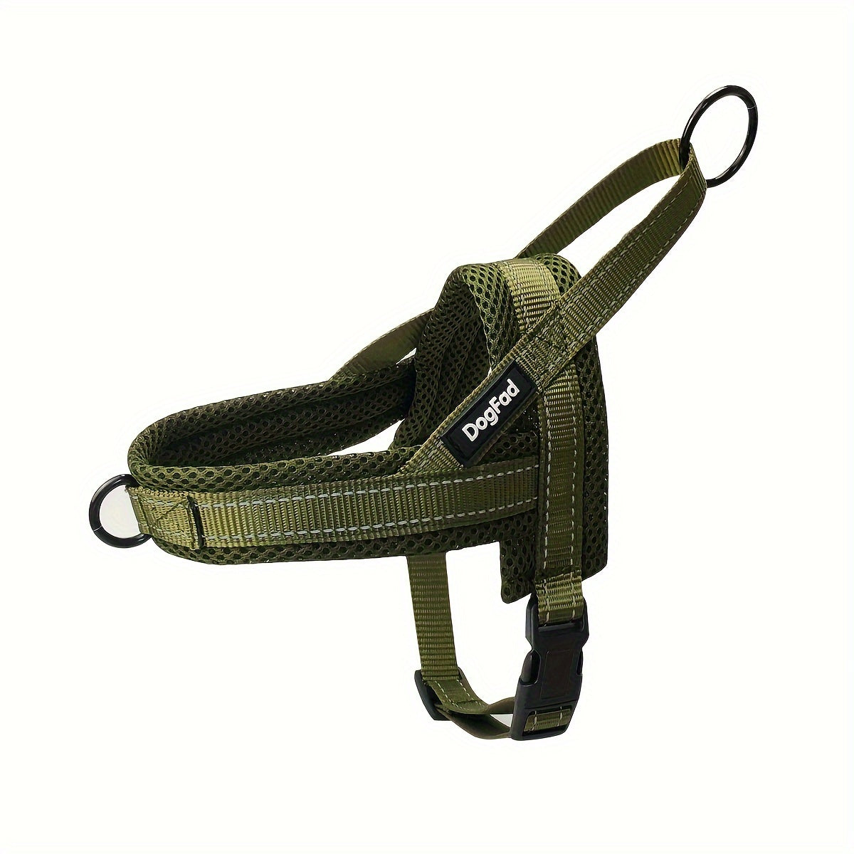 Reflective No-Pull Dog Harness - Adjustable, Escape-Proof Vest for Small to Large Breeds