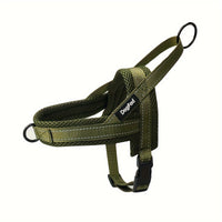 Reflective No-Pull Dog Harness - Adjustable, Escape-Proof Vest for Small to Large Breeds